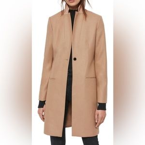 All Saints Leni Will & Cashmere Blend Coat